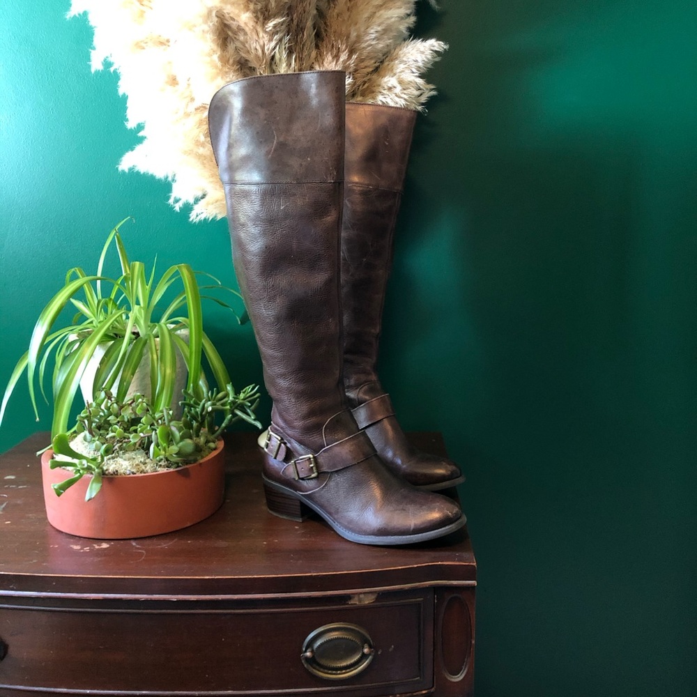 Leather Riding Boots